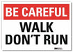 Safety Decal 5 in x 7 in Rflct Sheeting