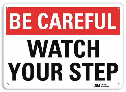 Safety Sign 10 inx14 in Plastic