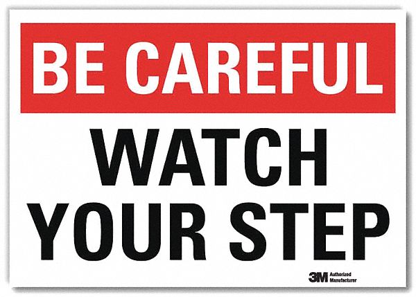 Safety Decal 10x14in Reflective Sheeting