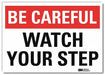 Safety Decal 5inx7in Reflective Sheeting