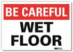 Safety Decal 7 in x 10 in Rflct Sheeting