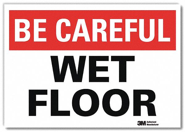 Safety Decal 10x14in Reflective Sheeting
