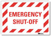 Safety Decal 7x10in Reflective Sheeting