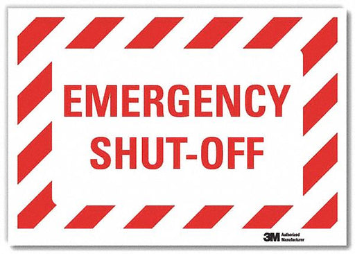 Safety Decal 10x14in Reflective Sheeting