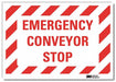 Safety Decal 10x14in Reflective Sheeting