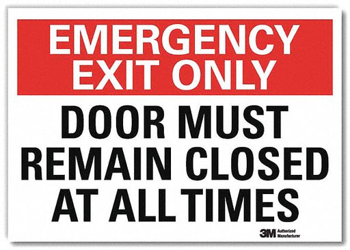 Emrgncy Sign 10x14in Reflective Sheeting