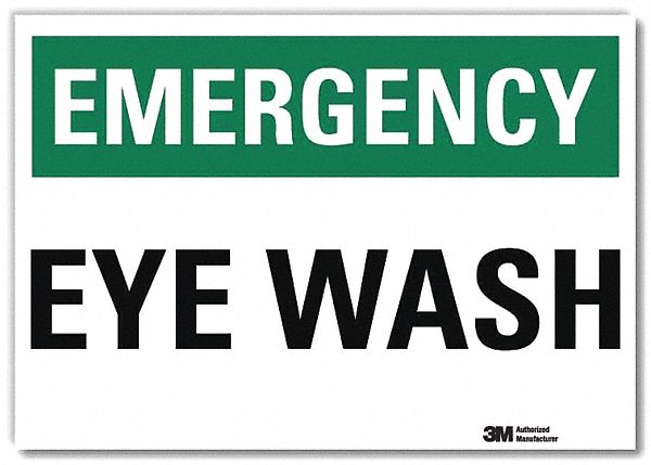 Safety Decal 7x10in Reflective Sheeting