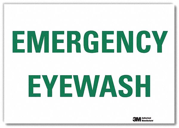 Safety Decal 7x10in Reflective Sheeting