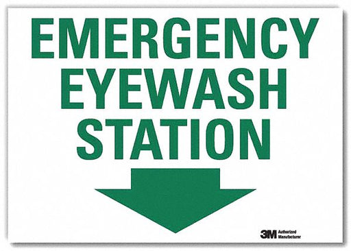 Safety Decal 7x10in Reflective Sheeting