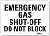 Safety Decal 10x14in Reflective Sheeting