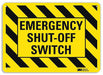 Facility Sign 7 in x 10 in Plastic
