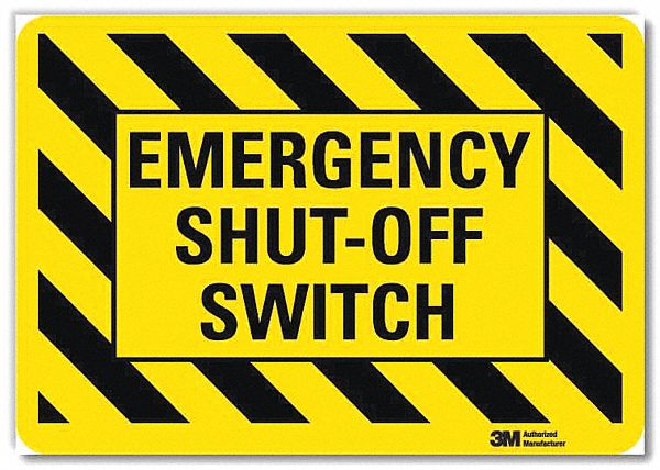 Safety Decal 7x10in Reflective Sheeting