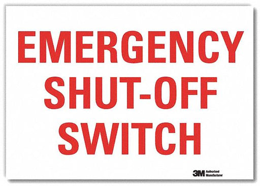 Safety Decal 7x10in Reflective Sheeting