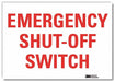 Safety Decal 10x14in Reflective Sheeting