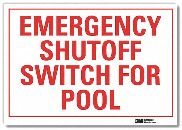 Safety Decal 7x10in Reflective Sheeting