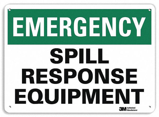 Safety Sign 7 in x 10 in Plastic