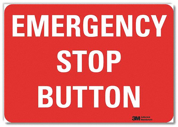 Safety Decal 5inx7in Reflective Sheeting