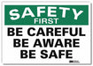 Safety Decal 10in x 14in Rflct Sheeting