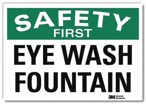 Safety Decal 5inx7in Reflective Sheeting
