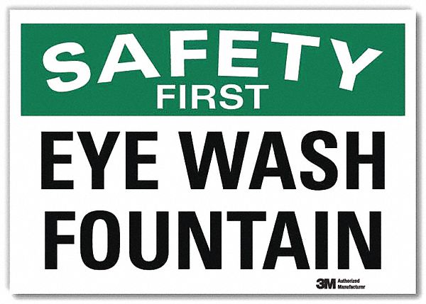 Safety Decal 5inx7in Reflective Sheeting