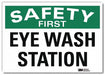 Safety Decal 5inx7in Reflective Sheeting