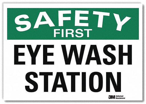 Safety Decal 5inx7in Reflective Sheeting