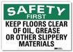 Safety Decal 10in x 14in Rflct Sheeting