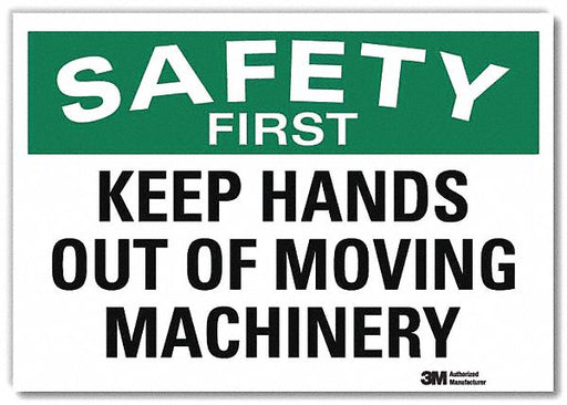 Safety Decal 7inx10in Reflctv Sheeting