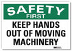 Safety Decal 5inx7in Reflective Sheeting