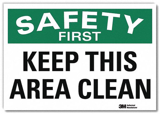 Safety Decal 7x10in Reflective Sheeting