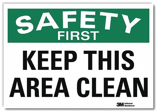 Safety Decal 5inx7in Reflective Sheeting