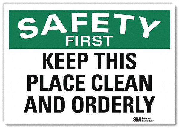 Safety Decal 10x14in Reflective Sheeting