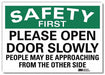 Safety Decal 10x14in Reflective Sheeting