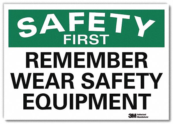 Safety Decal 7inx10in Reflctv Sheeting