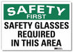 Safety Sign 5inx7in Reflective Sheeting
