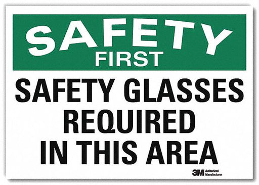 Safety Sign 7inx10in Reflective Sheeting