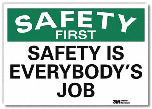 Safety Decal 5inx7in Reflective Sheeting