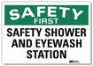 Safety Decal 10x14in Reflective Sheeting