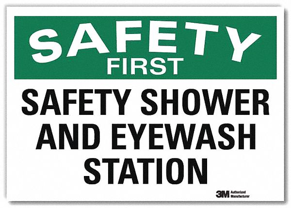 Safety Decal 7x10in Reflective Sheeting