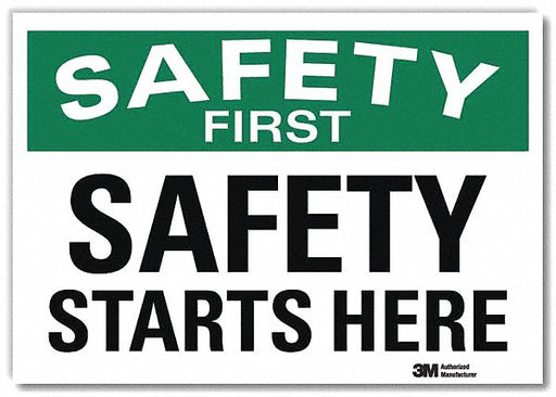 Safety Decal 7inx10in Reflctv Sheeting