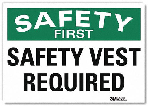 Safety Sign 10inx14in Reflctv Sheeting