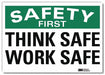 Safety Decal 10in x 14in Rflct Sheeting
