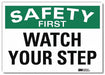 Safety Decal 10x14in Reflective Sheeting