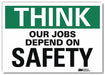 Safety Decal 10in x 14in Rflct Sheeting
