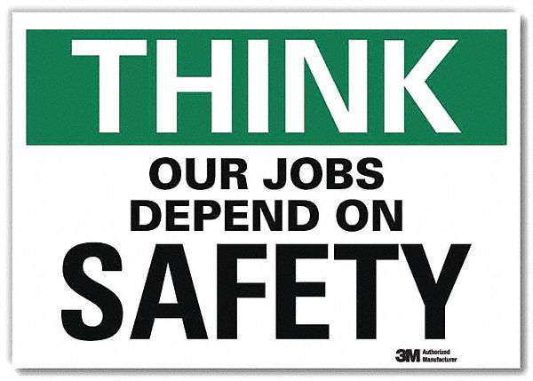 Safety Decal 10in x 14in Rflct Sheeting