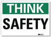 Safety Decal 5 in x 7 in Rflct Sheeting