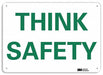 Facility Sign 10 inx14 in Plastic
