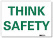 Safety Decal 5 in x 7 in Rflct Sheeting