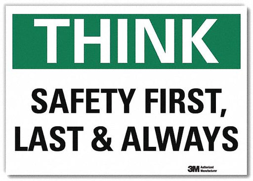 Safety Decal 10in x 14in Rflct Sheeting