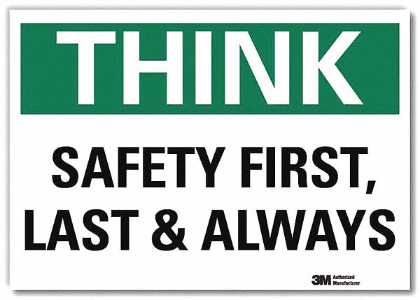 Safety Decal 10in x 14in Rflct Sheeting